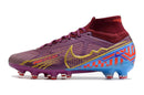 Chuteira Nike Air Zoom Mercurial Superfly IX Elite Campo - Vinho