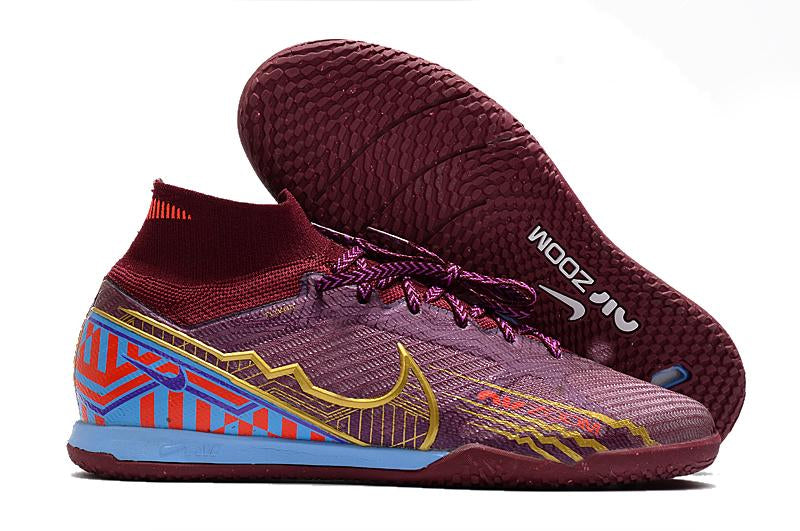 Chuteira Nike Air Zoom Mercurial Superfly IX Elite Futsal - Vinho